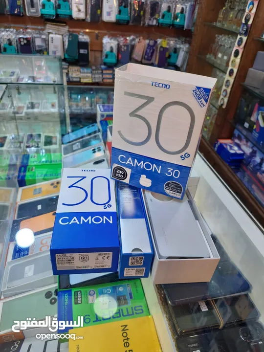 جهاز مستعمل ايام بالكرتونة Kamon 30 5G رام 24 جيجا 512 مكفول بالشركة متوفر توصيل