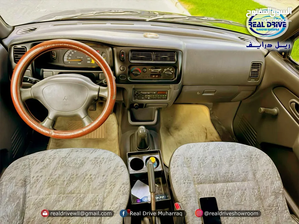 MISTUBISHI L200  DOUBLE CABIN   Year-1999  Engine-2.4L  4 Cylinder   Colour-blue  Odo meter-193k