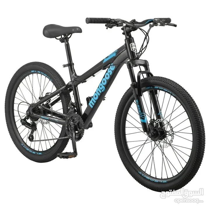 الآن لدى جزيرة الألعاب احصل على الدراجة الهوائية الامريكية Mongoose 24-in. Durham Mountain Bike