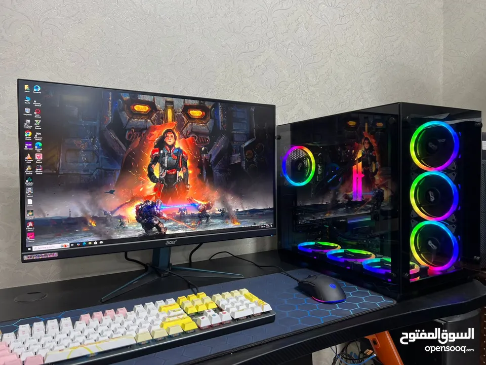 Gigabyte Gaming Pc i7-8700 With RTX 2060 Super (ONLY PC) Installments Available