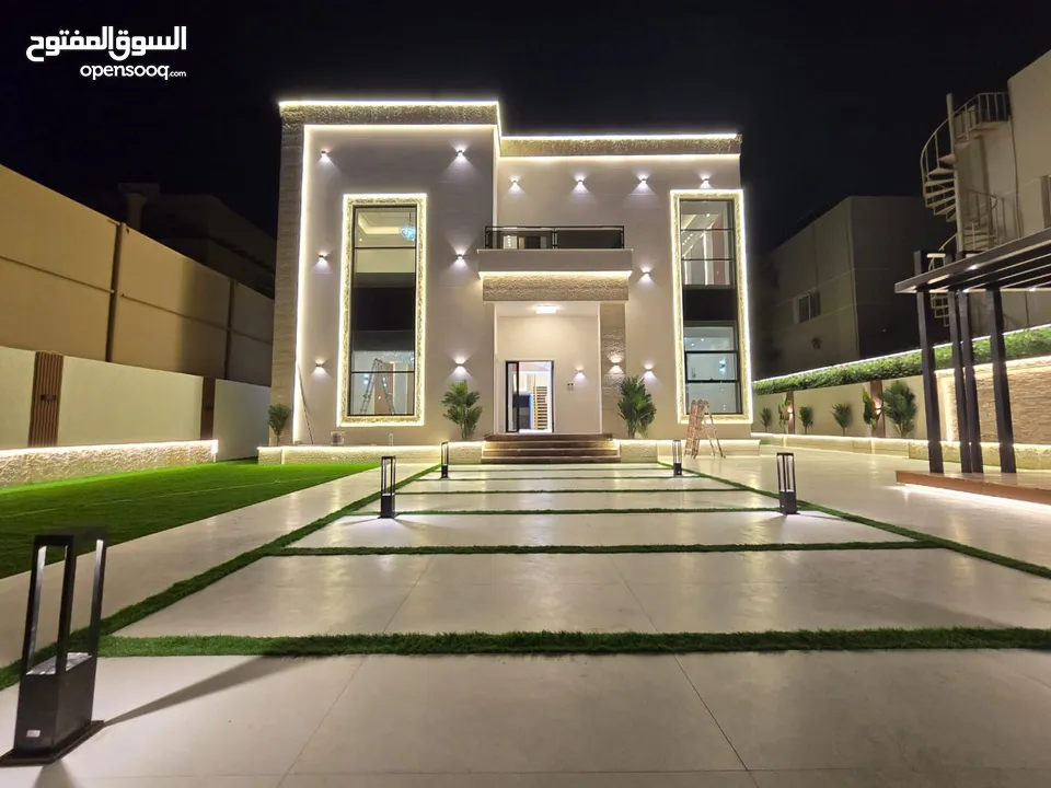 Amazingly Beautiful Modern Villa for Sale for just AED 2.45 Million in Ajman Rawda-1فيلا حديثة للبيع