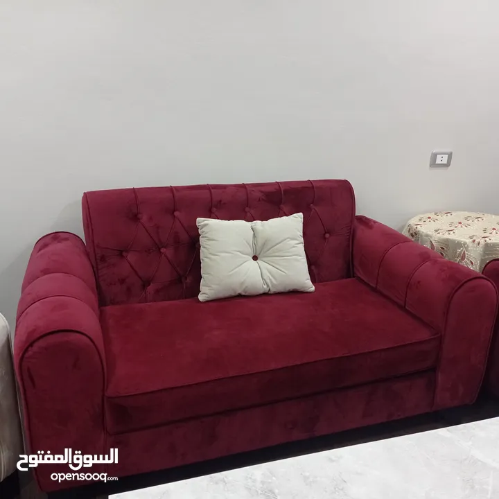 طقم كنب غير مستعمل نهائيا