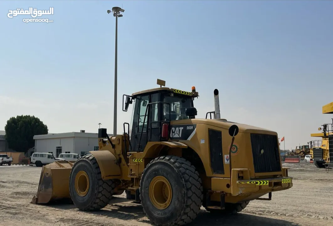 CATERPILLAR WHEEL LOADER - 2008CAT966H - YELLOW