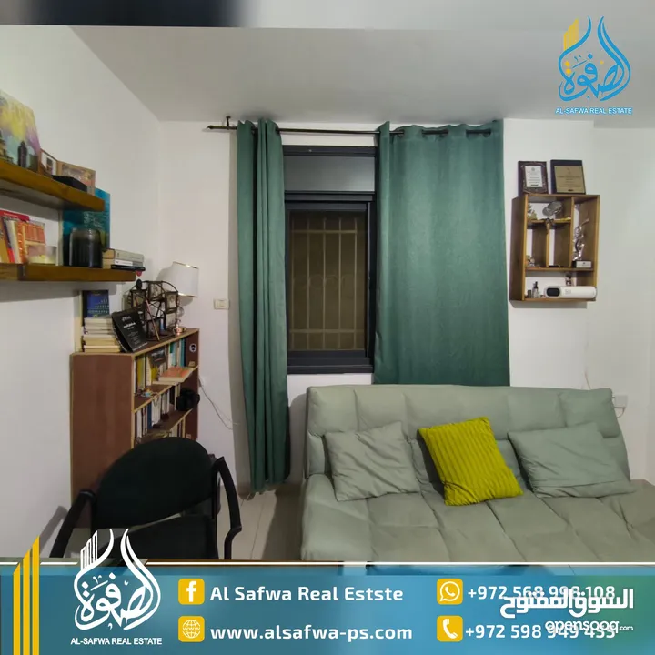 استديو مميز مفروشه للايجار مع مدخل خاص و بلكونه - الطيره قرب باربكيو بيتزا