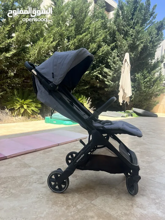 Easywalker Jackey Blue stroller - travel size