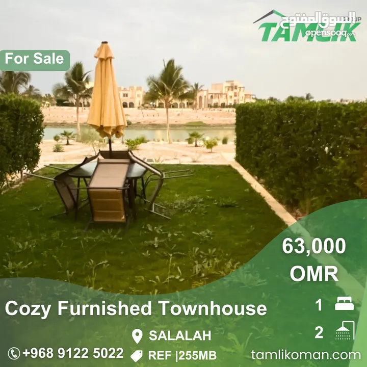 Cozy Furnished Townhouse for Sale in Salalah  REF 255MB