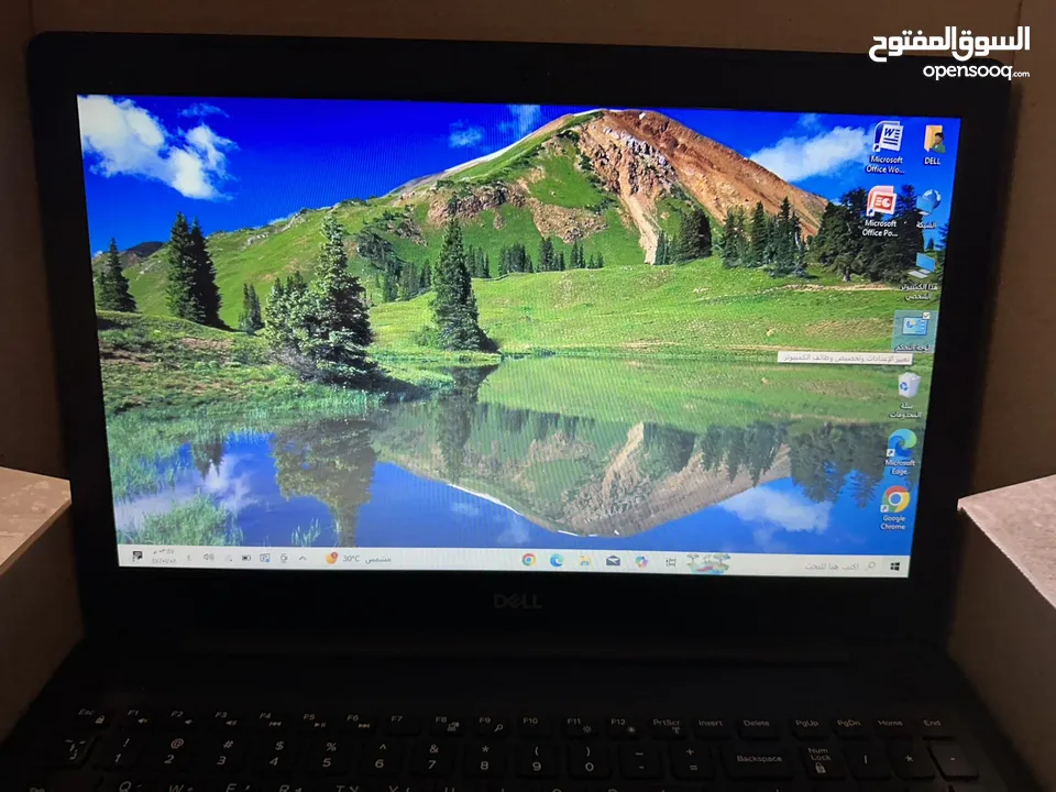 لابتوب dell جيل عاشر i7 شاشة لمس تتش بحالة الجديد سعرر حررق
