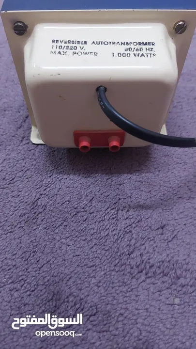 محول كهربائي 110v اسباني 1000وات  البيع
