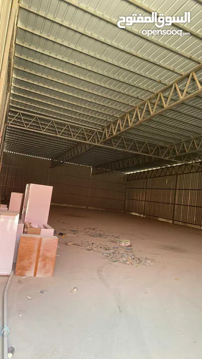 بركس لإيجار قرب شارع واصل جميع خدمات