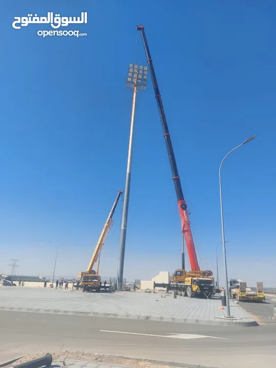 220-160-100-80-50-30 ton PDO/OXY approved crane available on reasonable rent in muscat