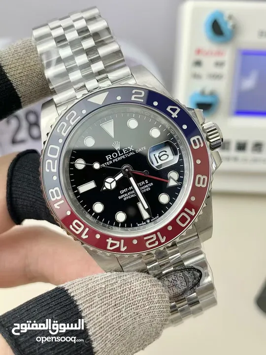 New rolex pepsi master quality same as  رولكس انتاج المصنع بجودة عالية  original 5A quality full set