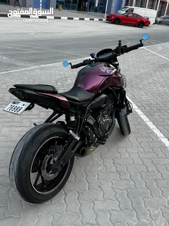 Yamaha MT-07 2018  Violet  16k Mileage