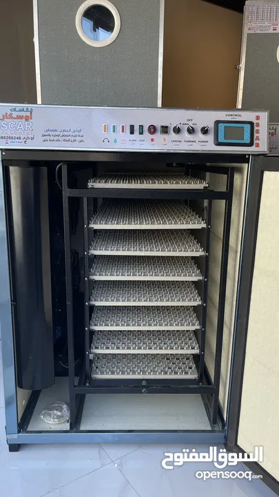 فقاسات اوسكار بجميع الاحجام متوفره