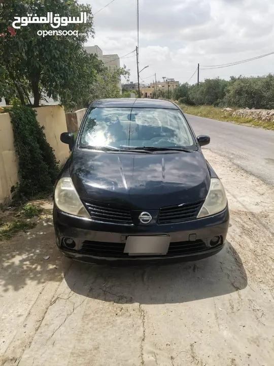نيسان تيدا 2006 للبيع المبلغ المطلوب 3000