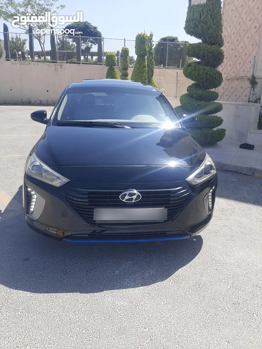 هيونداي ايونيك هايبرد استخدام شخصي فل مع فتحه موديل 2019 بسعر مناسب
