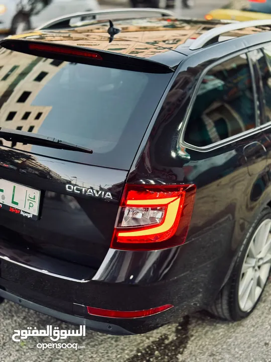 سكودا اوكتافيا ستيشن انتاج وترخيص 2018 بسعر حرق موجودة في الخليل