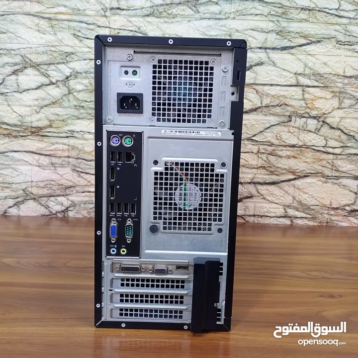 للبيع كمبيوتر كامل DEL ديل  (4790 Intel Core i7) مع شاشة منحنية سامسونج 27 انش بحالة ممتازة