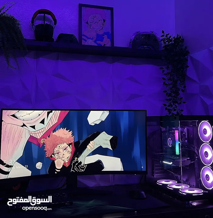 جديدة koorui, 2K, 165hz, 34 inch شاشة