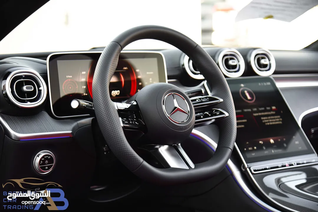 مرسيدس سي ال اي كشف نايت بكج مايلدهايبرد موديل2024 Mercedes CLE200 Convertible AMG Kit Night Package