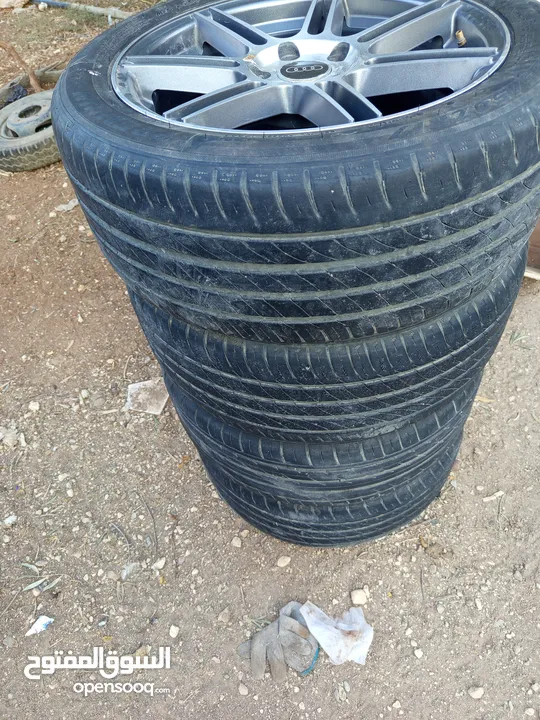 جنط مقاس 17 وكاله خالي من الشعور والكسور والفتال بحال الوكالة