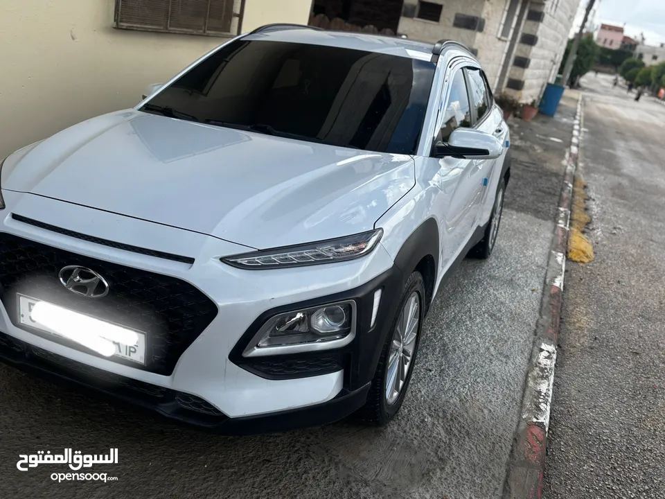 جيب هونداي كونا 2018 بنزين أوتوماتيك بصمة دهان شركة