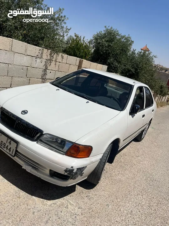 نيسان صني 1999 وارد ياباني ماتور 1500 قطارة بنزين ...... قابل للتفاوض والشرا ما بقصر معه ...