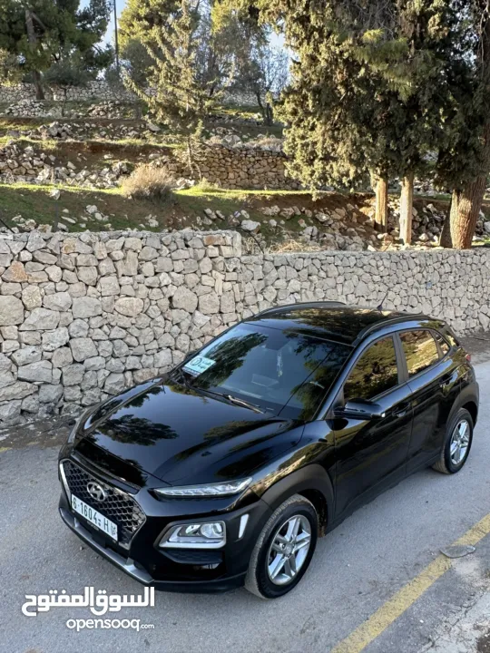 هيونداي كونا 2020 عداد قليل في حالة الشركة فل اضافات عدا فتحة وبسعر مميز عالكاش