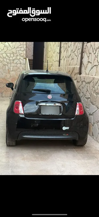 فيات 500e موديل 2016 نظيفة جدا