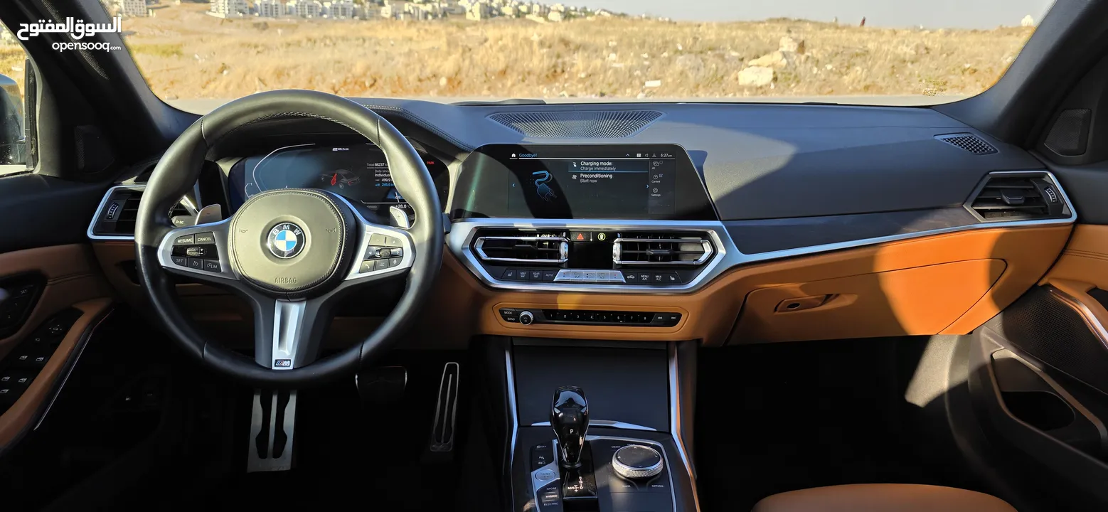 Bmw 330e 2021 Plug in hybrid M kit فل كامل فحص كامل