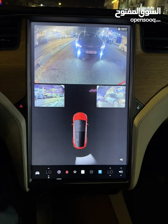 Tesla model X dual motors-long range plus    2020 تسلا X موديل 2020 بطاريه اكبر حجم  قابله للبدل