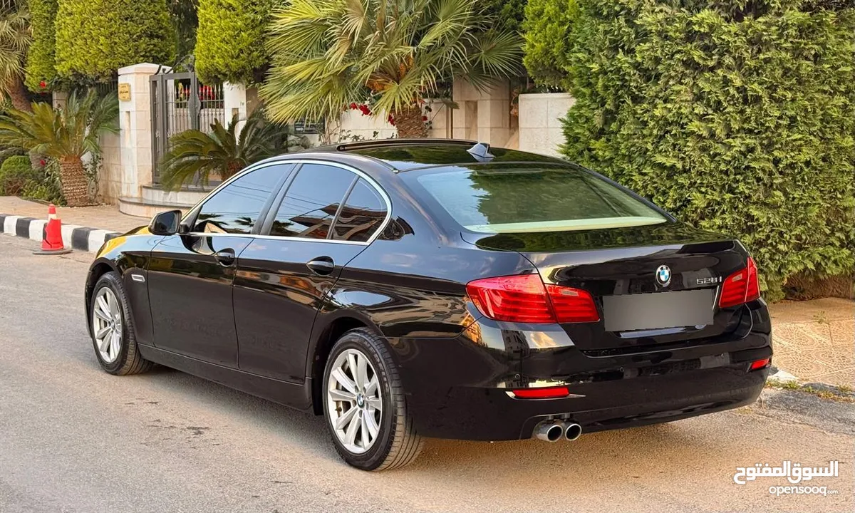 للبيع او البدل ع اقل سعر.  BMW 528i فحص كامل موديل 2014