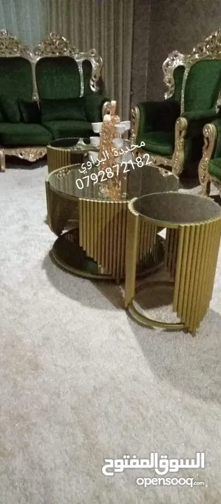 طاولات سفرة  طاولات وسط  طاولات سيرفس  مداخل
