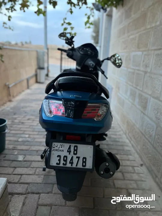 سكوتر هيرو بحاله ممتازه 125سيسي