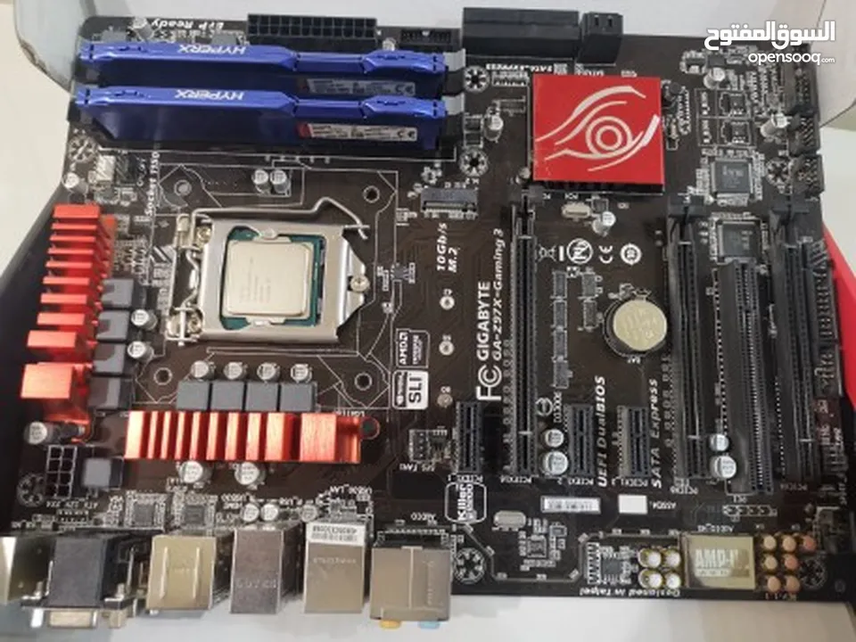 Motherboard, CPU, and RAM