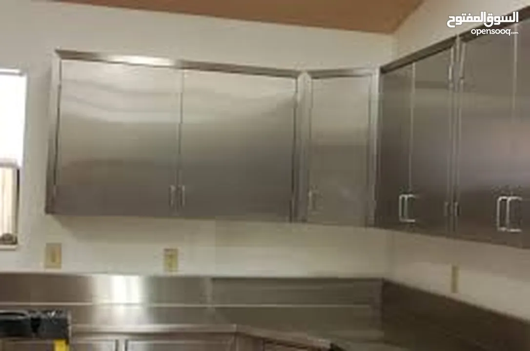 Stainless steel commercial kitchen equipment & exhaust Duct