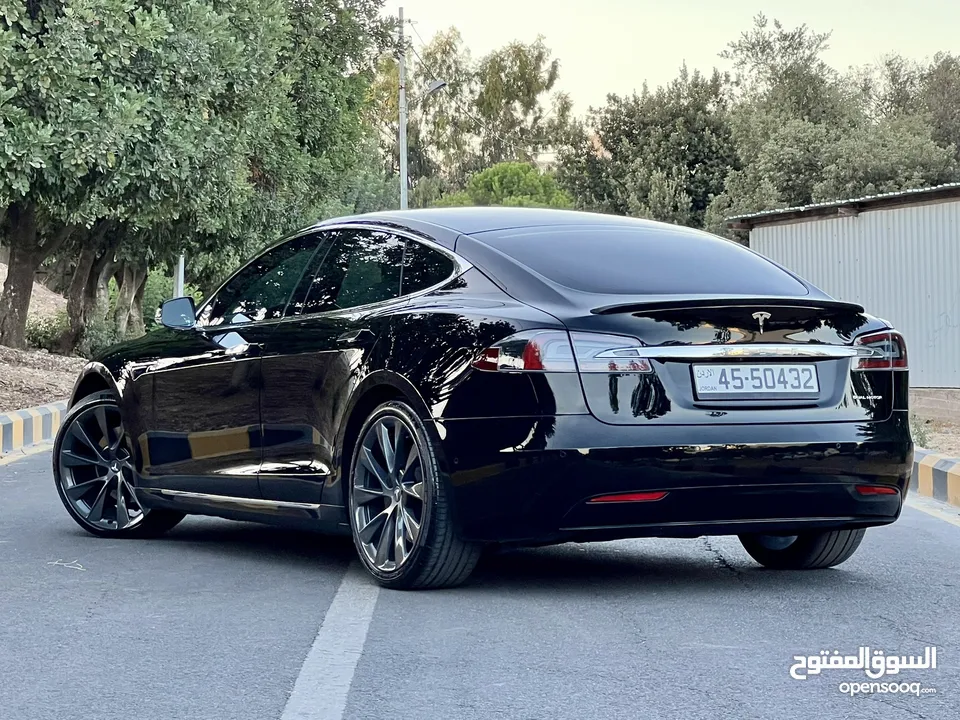 تيسلا Model S موديل 2021 Long Range Plus D100