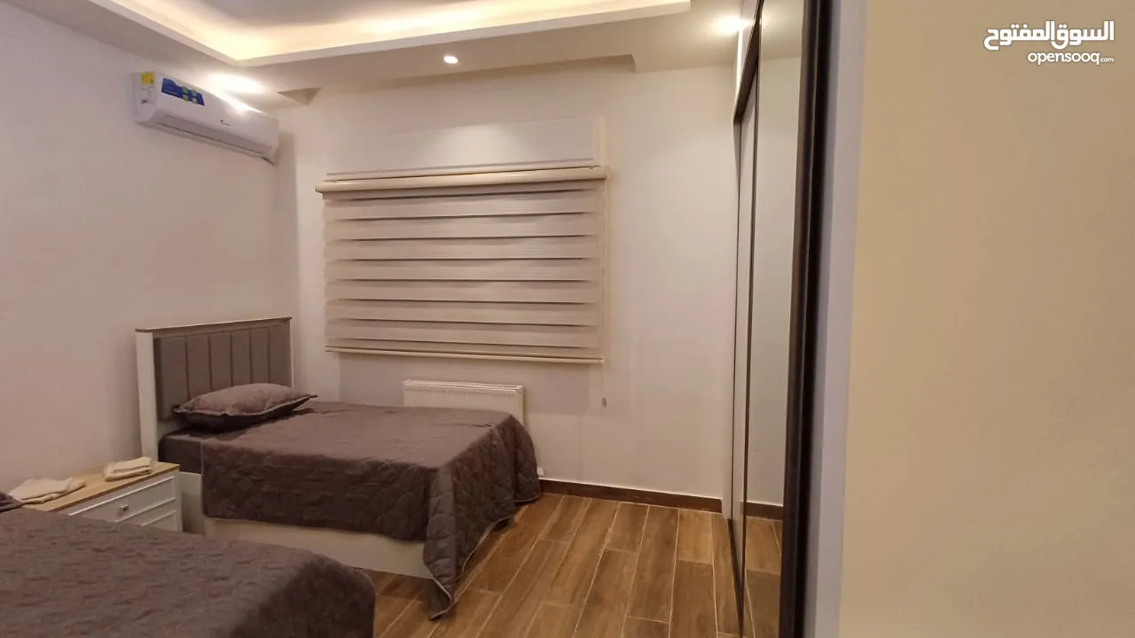 شقة ارضية مفروشة لم تسكن في - عبدون - مساحة 220 متر بترس و كراج خاص (ID#: 65206)