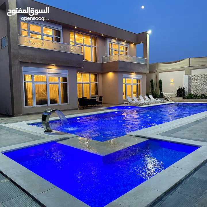 مزرعة و شاليه ويڤز Waves Chalet مزرعة للإيجار اليومي  شاليه للايجار