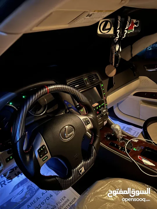 طاره لكزس كامله كاربون فايبر Lexus Is carbon fiber full steering wheel  2006-2013