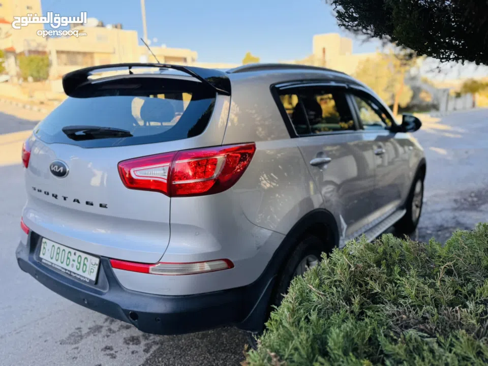 كيا سبورتاج 2012 اتومتيك  ترخيص تئمين شامل لشهر 8 ديزل مطور 2000 فحص الف الف ولا جرام بويه