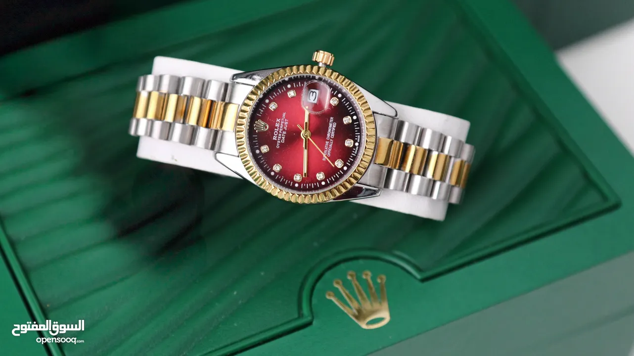 ساعات روليكس ستاتي  الجديد والقوي ساعات  ROLEX  كوبي ماستر  الأكثر مبيعًا  اعلى صنف طبعا