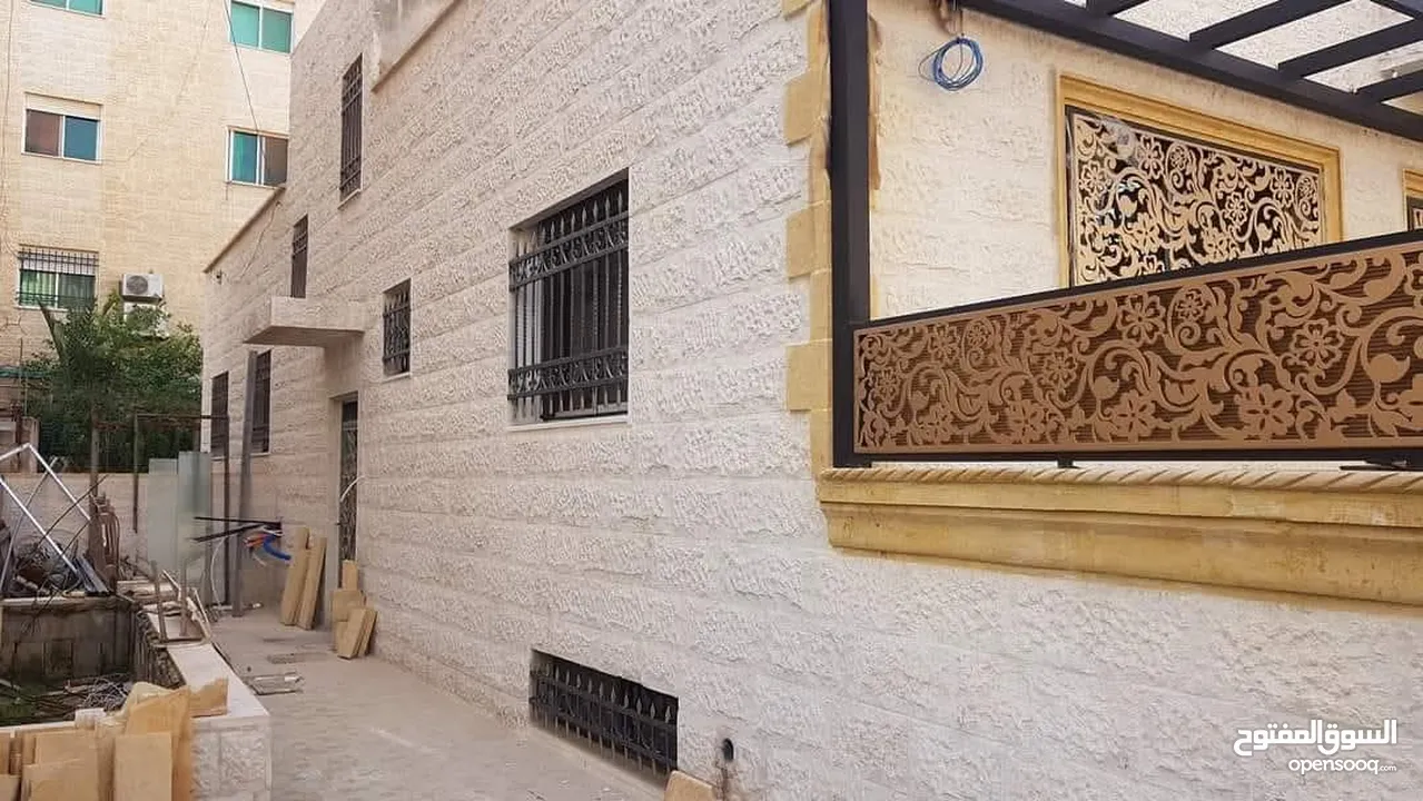 منزل مستقل للبيع عمان ضاحية  الامير حسن اخر دخلة مطعم الرملة شارع حمدان البشير