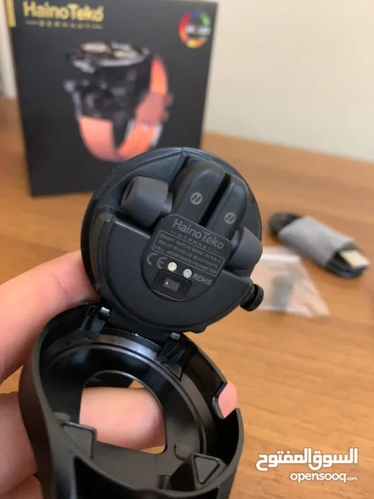 SmartWatch Connectée HainoTeko RW37 avec Écouteurs Intégrés de Façon Moderne – ساعة ذكية مع سماعات م