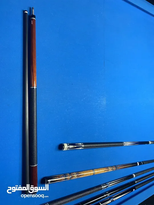 مضارب كربون فايبر جديد عصا بليارد تابع الوصف carbon fiber cue