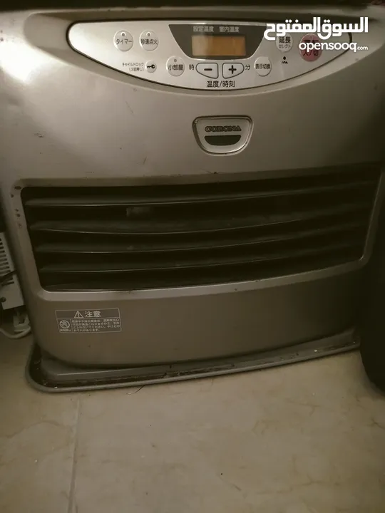 مدفاه كاز وكهرباء كوريه