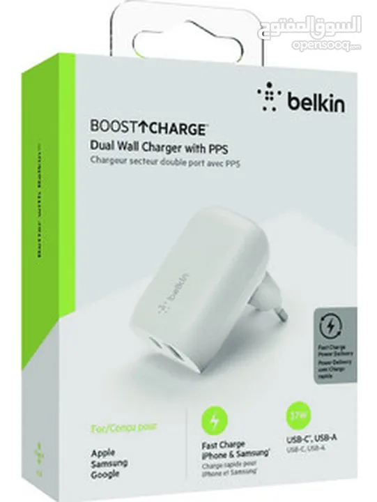 BELKIN BoostCharge dual wall charger with pps /// افضل سعر بالمملكة