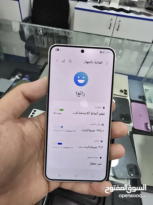 Samsung S24  بحالة ممتازة جدا
