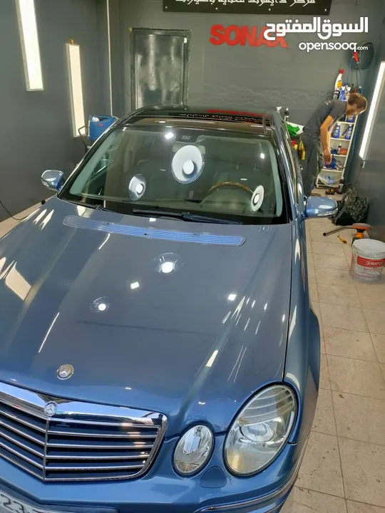 مرسيدس بنز بانوراما E200 2004 محدث 2009
