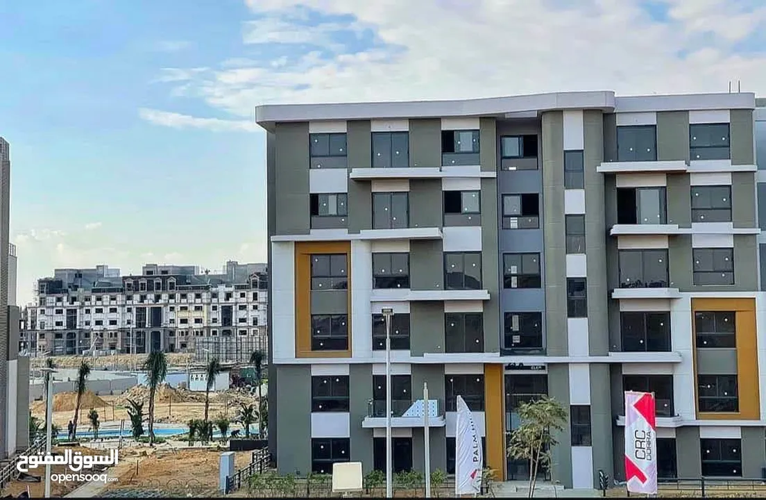 شقة للبيع 114م متشطبة بفيو مفتوح و قسط على 10 سنوات في بالم هيلز نيو كايرو Palm Hills New Cairo