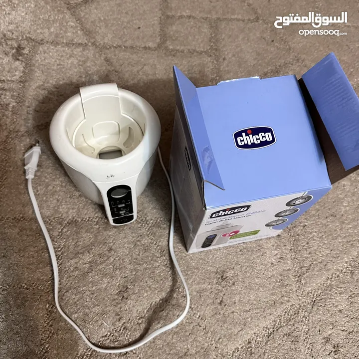 جهاز تسخين الرضاعة للبيبي ديجيتال Chicco bottle    السعر 20 دينار warmer